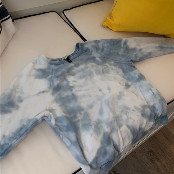 Blue tie dye crew neck - Picture 3 of 3
